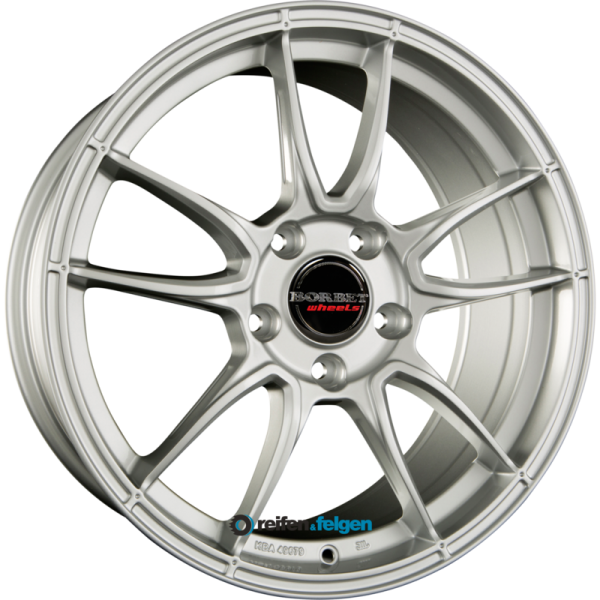 BORBET MC 11x19 ET64 5x130 NB71.5 Brilliant Silver