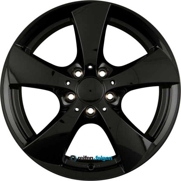 BORBET TB 7.5x16 ET45 5x112 NB66.6 Black Glossy