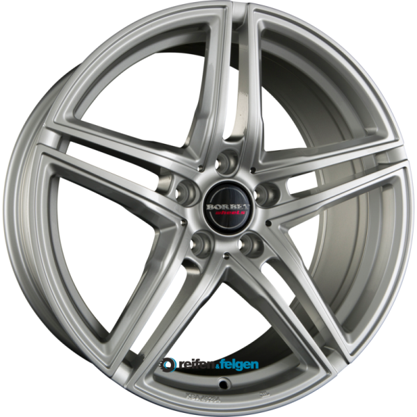 BORBET XRT 8.5x20 ET45 5x112 NB72.5 Brilliant Silver