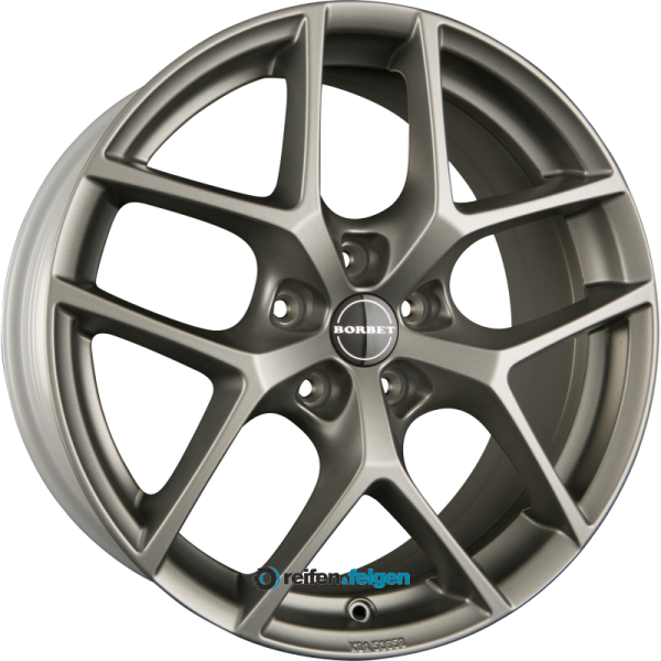 BORBET Y 7x17 ET40 5x112 NB72.5 Titan Matt