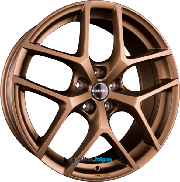 BORBET Y 8x18 ET48 5x112 NB66.6 Bronce