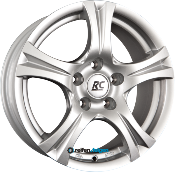 BROCK / RC RC14 Texar 7.5x17 ET25 6x139.7 NB106.1 Kristallsilber (KS)