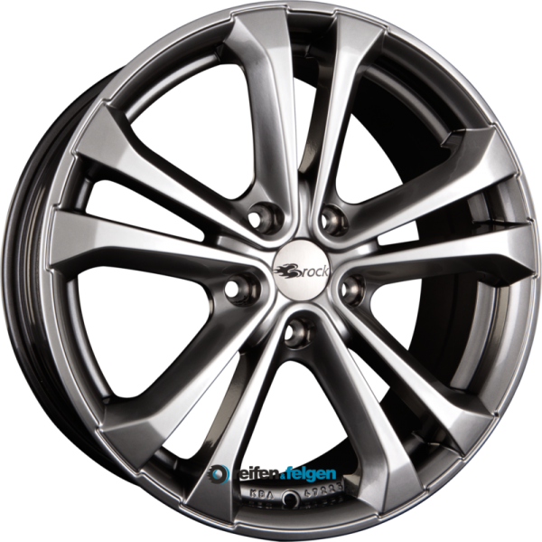 BROCK / RC RC17 Ventura 7x16 ET45 5x114.3 NB72.6 Chromsilber (CSS)