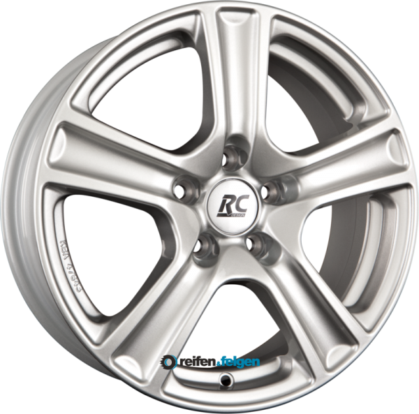 BROCK / RC RC19 7x16 ET46 5x112 NB66.6 Kristallsilber (KS)