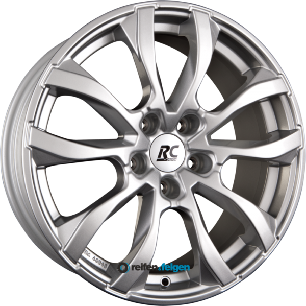 BROCK / RC RC23 8x18 ET38 5x114.3 NB72.6 Kristallsilber (KS)