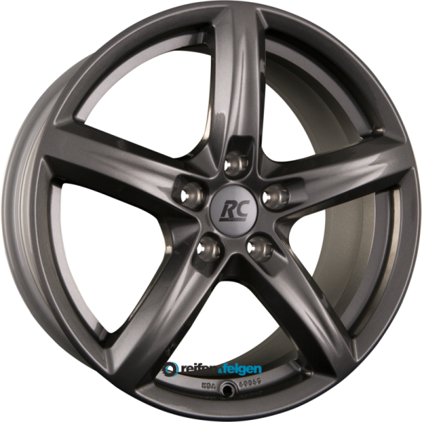 BROCK / RC RC24 7.5x17 ET35 5x112 NB57.1 Titan Metallic (TM)