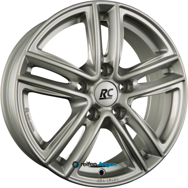 BROCK / RC RC27 7x18 ET38 5x105 NB56.6 Kristallsilber (KS)