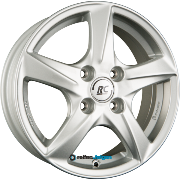 BROCK / RC RC30 6x16 ET50 4x100 NB60.1 Kristallsilber (KS)