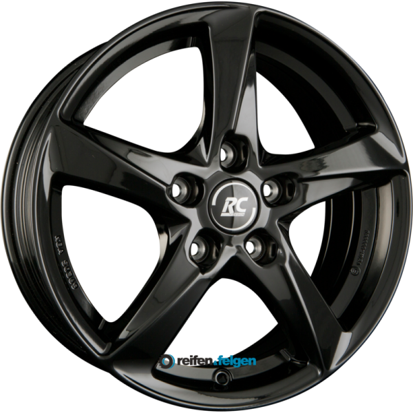 BROCK / RC RC30 7.5x18 ET55 5x108 NB63.4 Schwarz Glanz (SG)