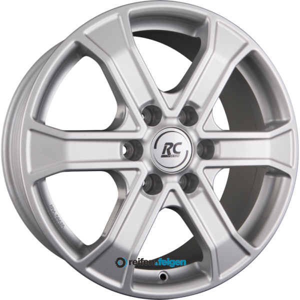 BROCK / RC RC31 7x16 ET53 6x130 NB84.1 Kristallsilber (KS)