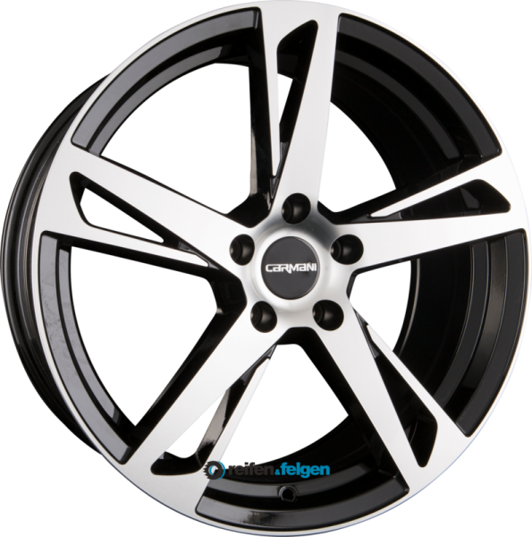 CARMANI CA 16 ANTON 6.5x16 ET41 5x115 NB70.2 Black Polish (BP)