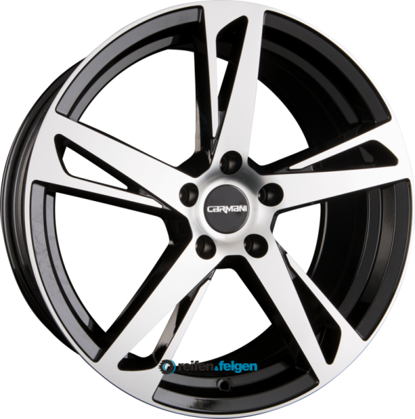 CARMANI CA 16 ANTON 6.5x16 ET45 5x108 NB72.6 Black Polish (BP)