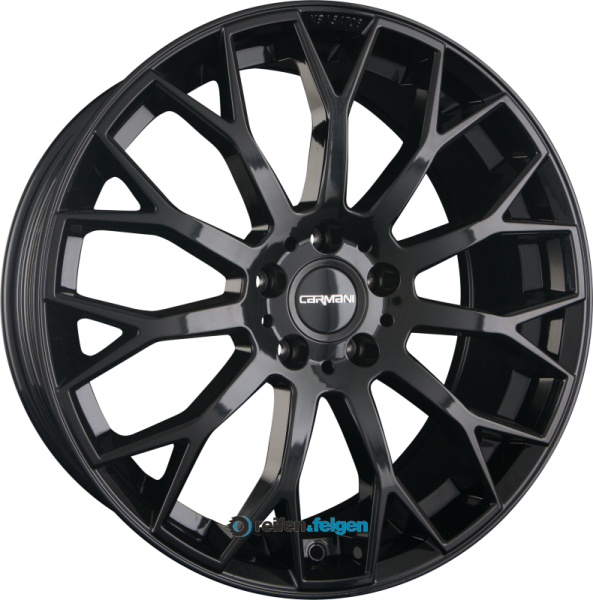 CARMANI CA 22 FRANZ 8x19 ET37 5x112 NB66.6 Black