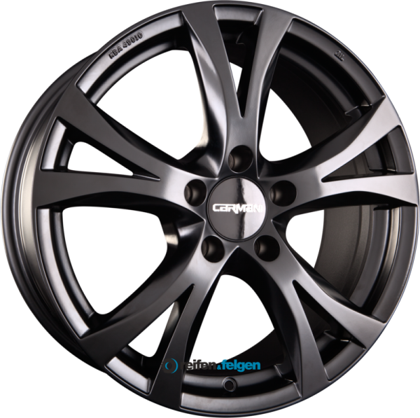 CARMANI CA 9 COMPETE 6.5x15 ET45 5x114.3 NB72.6 Black Matt (BM)