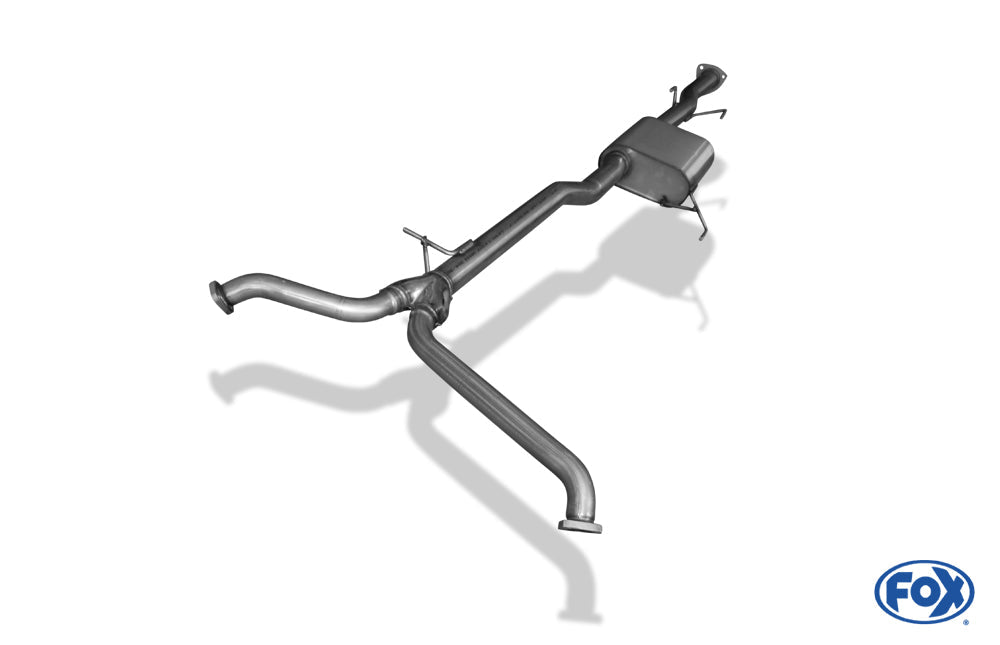 Fox Vorschalldämpfer Auspuff Sportauspuff für Chevrolet Captiva KLAT ab 2006-