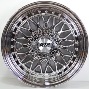GTP 072 7,5x17 8x100/108 ET35 Vollchrom (Flow-Forming) GTP WHEELS 7,5x17 ET35 8x100 Alufelge