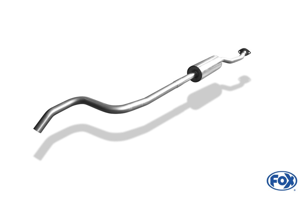 Fox Vorschalldämpfer Auspuff Sportauspuff für Citroen C2 1,1l 44kW 1,4l 54kW 1,4