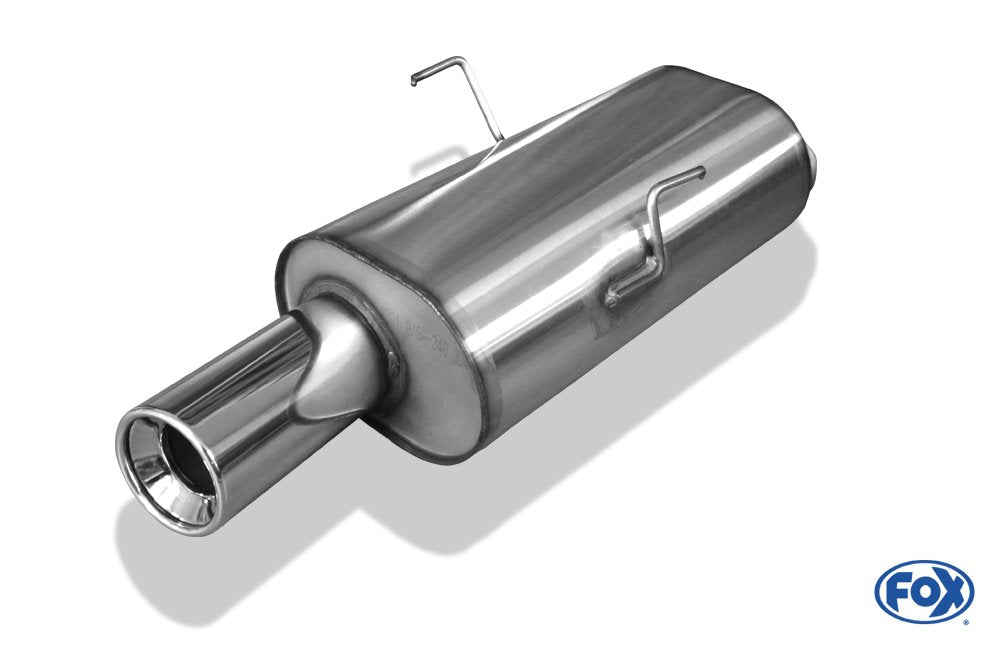Fox Auspuff Sportauspuff Endschalldämpfer für Citroen Saxo/ Peugeot 106 Sport