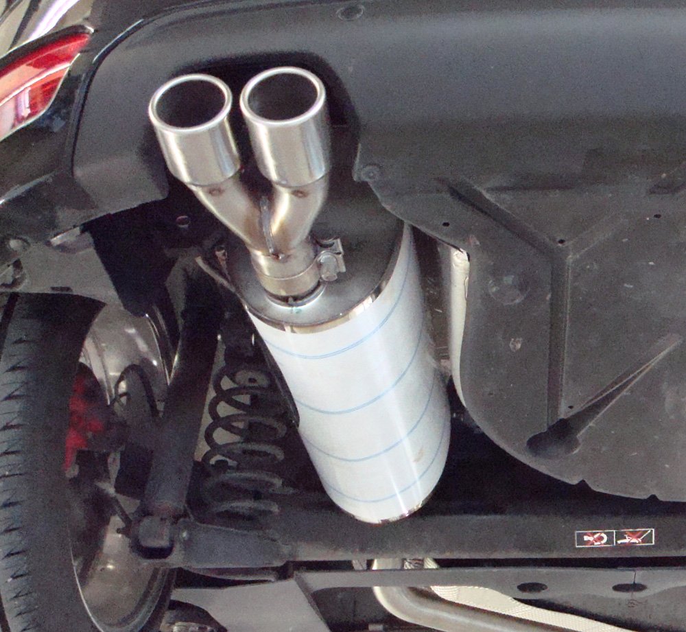 Fox Auspuff Sportauspuff Komplettanlage für Citroen C4 Coupe 2.0l 130kW