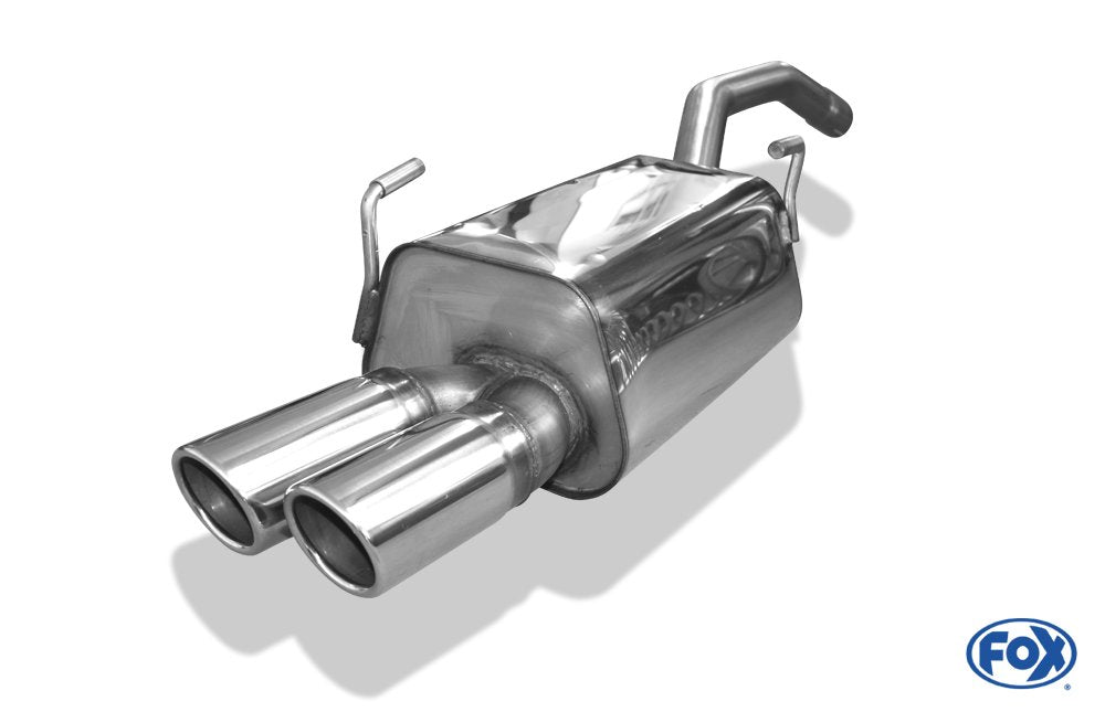 Fox Auspuff Sportauspuff Endschalldämpfer für Citroen C8 Peugeot 807 3,0l V6