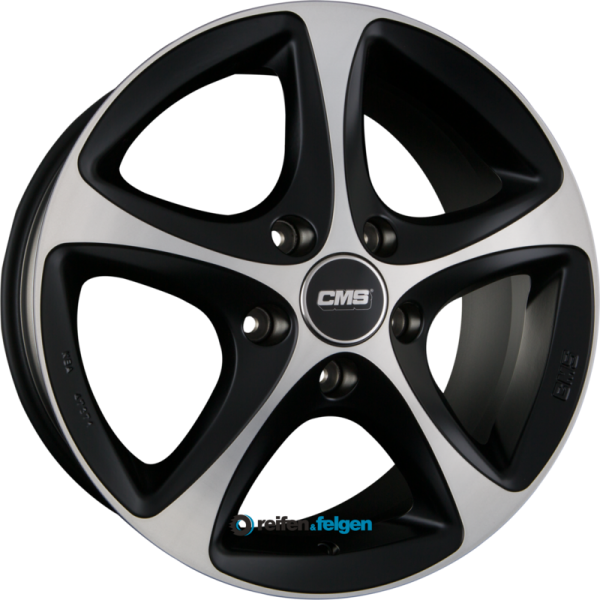 CMS C12 9x19 ET39 5x120 NB72.5 DMB Diamant Schwarz Matt