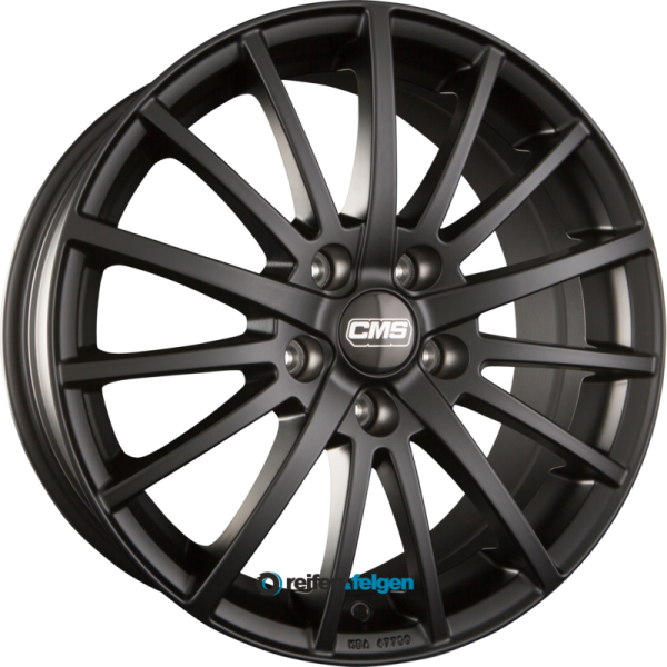 CMS C16 6.5x16 ET45 5x108 NB63.4 MB Schwarz-Matt