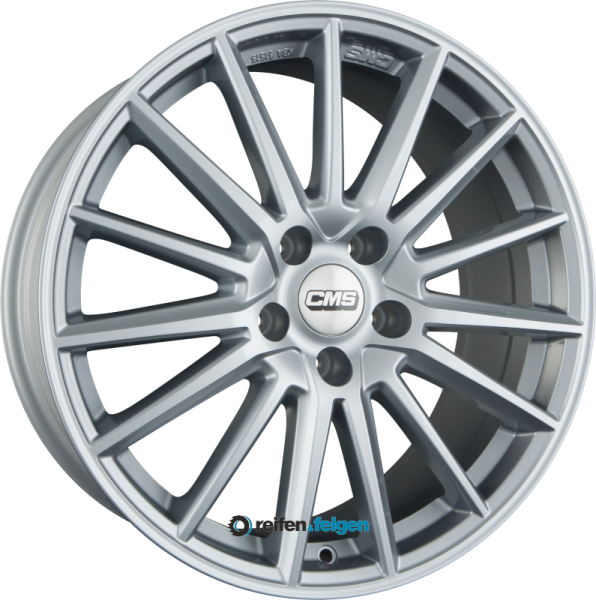 CMS C23 6.5x16 ET47 5x100 NB57.1 SR Racing Silber