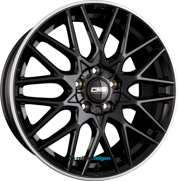 CMS C25 7.5x18 ET47 5x114.3 NB67.2 DRB - Diamant Horn Schwarz