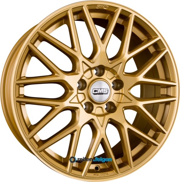 CMS C25 8.5x20 ET30 5x112 NB66.6 CG Gold Glanz