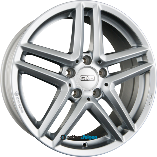 CMS C26 8x19 ET38 5x112 NB66.6 SR Racing Silber