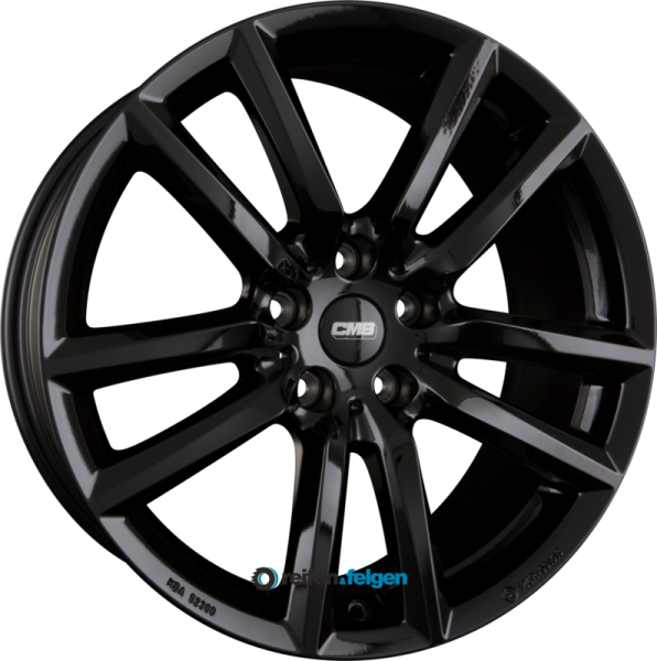 CMS C27 6.5x16 ET44 5x112 NB66.6 CBG Schwarz Glanz