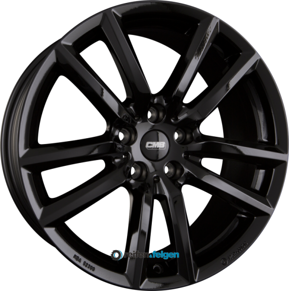 CMS C27 7.5x19 ET45 5x114.3 NB67.2 CBG Schwarz Glanz