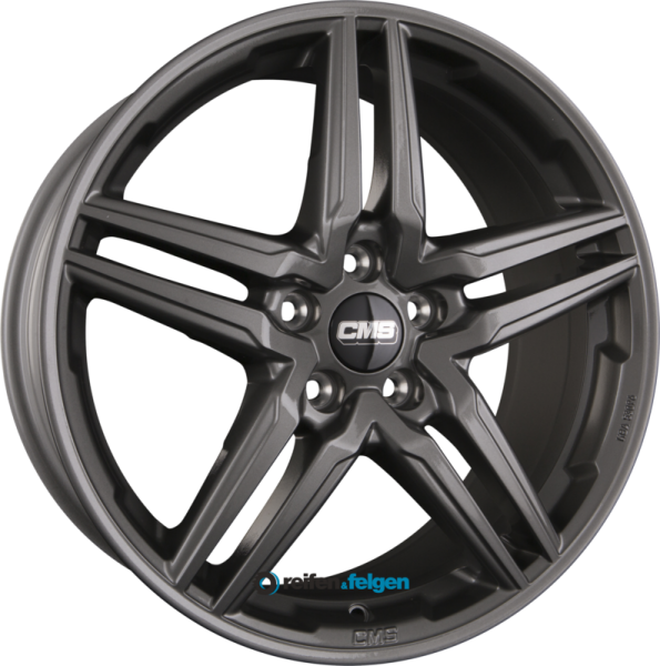 CMS C29 8.5x20 ET30 5x112 NB66.6 GG Titan Gloss