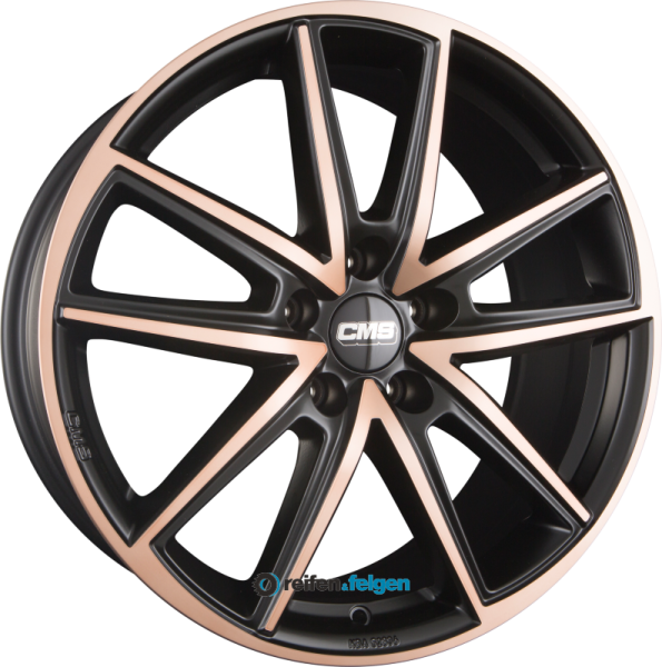 CMS C30 7x17 ET35 5x114.3 NB66.1 DBC Diamond Black Copper