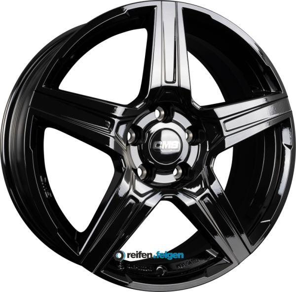 CMS C34 7.5x18 ET51 5x114.3 NB67.1 CBG Schwarz Glanz