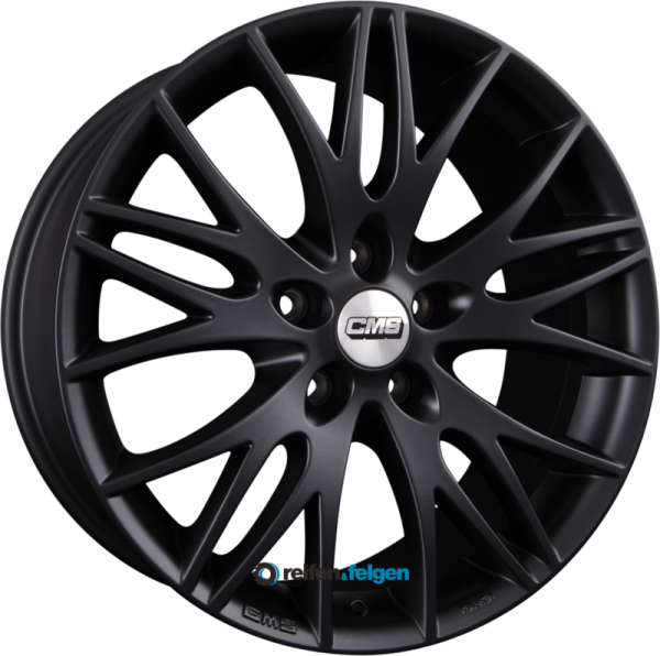 CMS C8 7.5x17 ET35 5x112 NB72.5 MB Schwarz-Matt