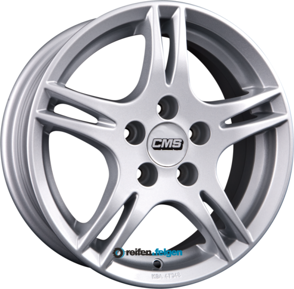 CMS C9 5.5x14 ET35 5x100 NB57.1 CS - Silber