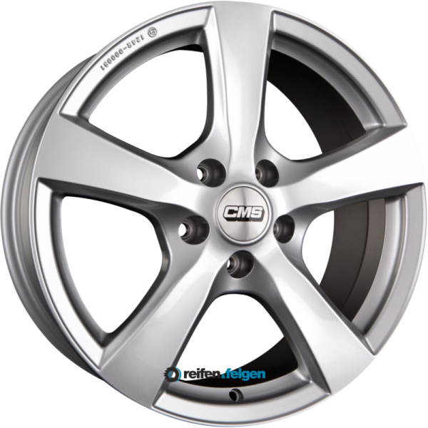 CMS V1 ECE 7x17 ET40 5x112 NB57.1 CS Silber