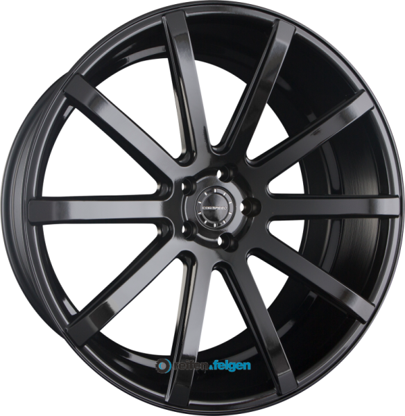 CORSPEED DEVILLE 10.5x22 ET25 5x112 NB73.1 Highgloss Black