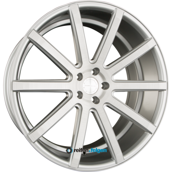 CORSPEED DEVILLE 9.5x22 ET38 5x120 NB73.1 Silver Brushed Surface