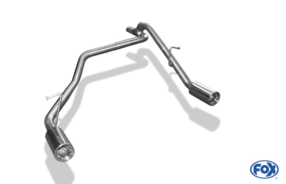 Fox Duplex Endrohrsystem für Daihatsu Materia 1.3l 67kW 1.5l 76kW