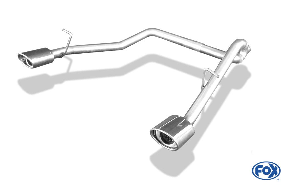Fox Duplex Endrohrsystem für Daihatsu Materia 1.3l 67kW 1.5l 76kW