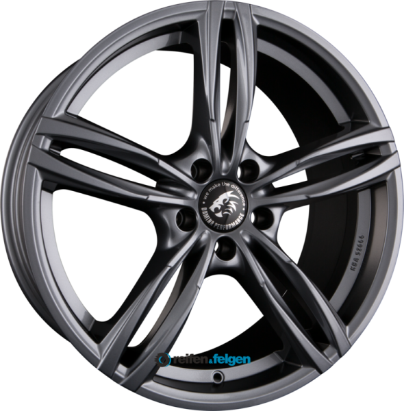 Damina Performance DM03 8.5x19 ET35 5x120 NB72.6 Anthracite werk91-4 8,5x19 ET35 5x120 Alufelge