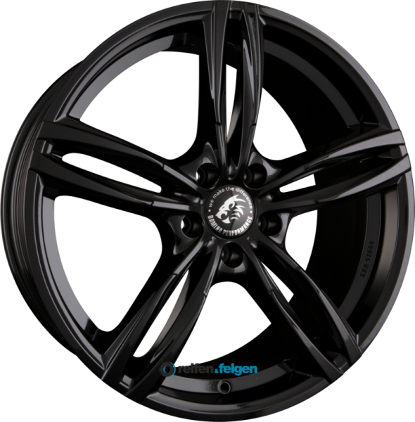 Damina Performance DM03 8x18 ET30 5x112 NB66.6 Black