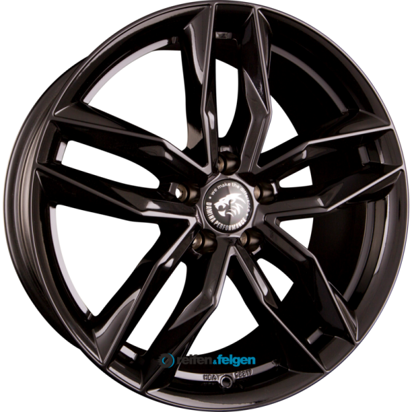 Damina Performance DM05 9x20 ET37 5x112 NB66.6 Black