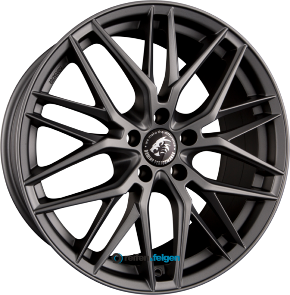 Damina Performance DM08 8.5x19 ET30 5x112 NB66.6 Matt Grey Painted