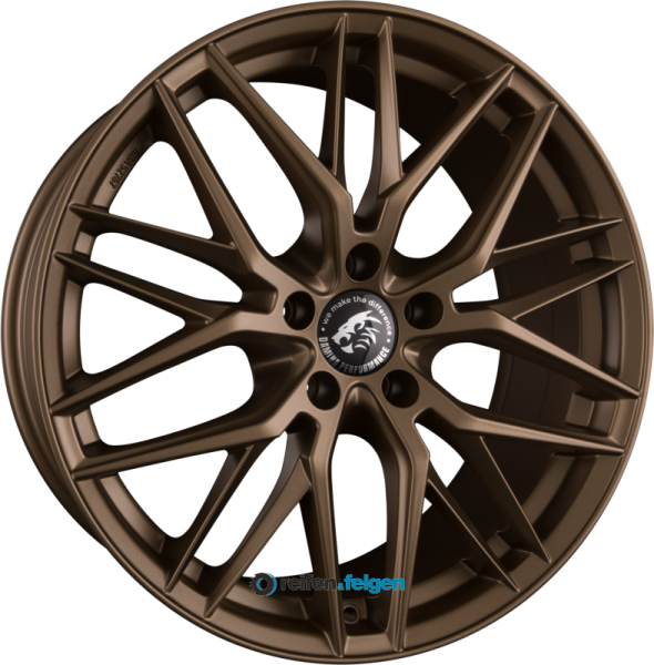 Damina Performance DM08 8x18 ET35 5x120 NB72.6 Bronze Matt werk91-4 8x18 ET35 5x120 Alufelge Bronze