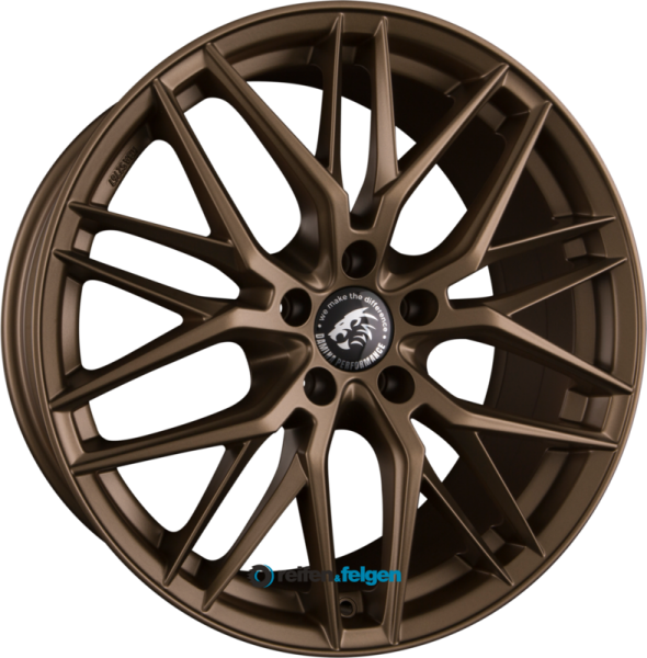 Damina Performance DM08 8x18 ET45 5x112 NB66.6 Matt Bronze Painted