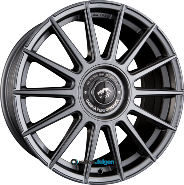 Damina Performance DM09 8.5x19 ET35 5x112 5x120 NB72.6 Anthrazit