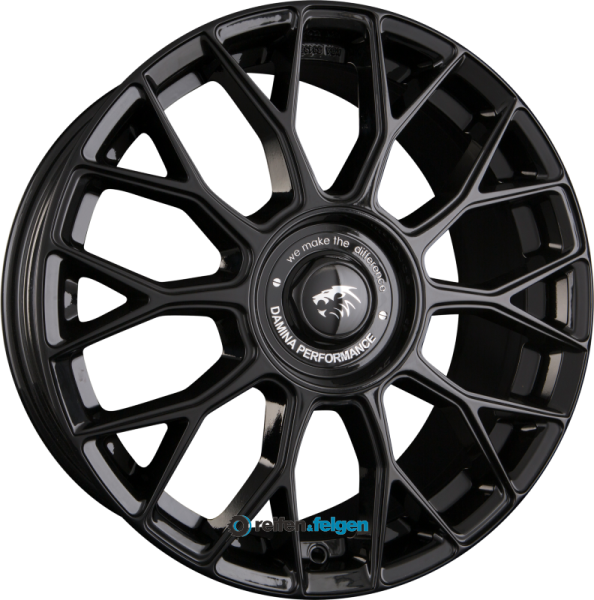 Damina Performance DM10 8.5x19 ET35 5x112 5x120 NB72.6 Black